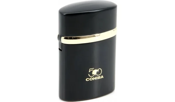 Cohiba 50 år bordlighter trippelflamme sort