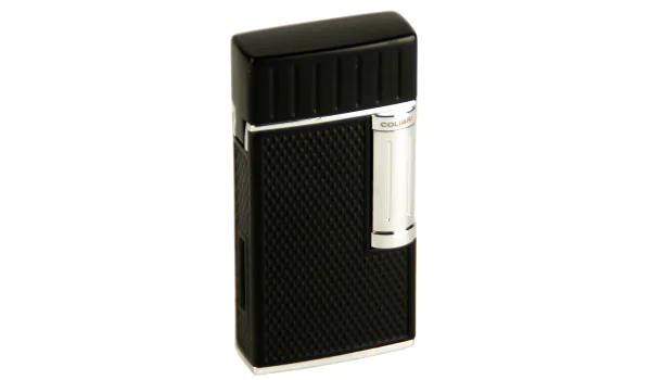 Colibri lighter Julius II sort krom