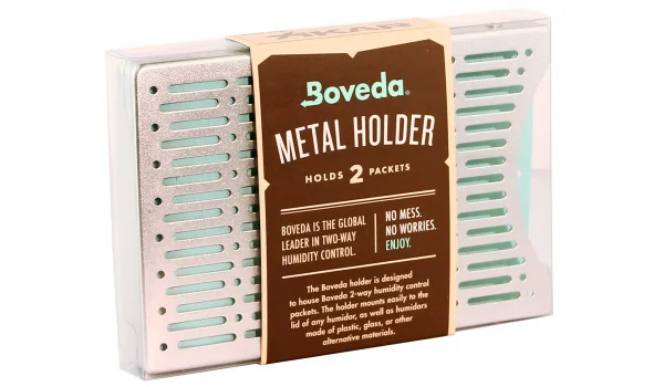 Xikar aluminium holder dobbelt for Boveda på 60 Gram